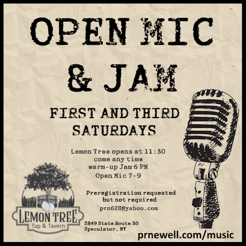 Lemon Tree Open Mic & Jam